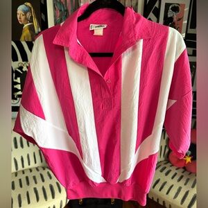 VINTAGE CORTIVA BATWING PULLOVER WINDBREAKER